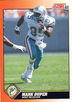 Mark Duper Miami Dolphins 1991 Score NFL #430